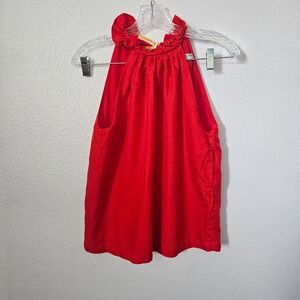 Trina‎ Turk Women's Red Tank Top Size XS